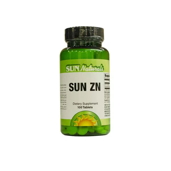 SUN NATURAL SUN ZN 76MG 100TAB