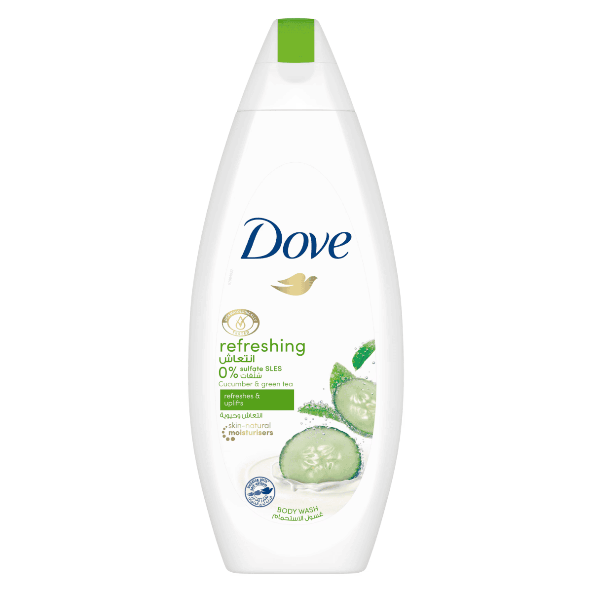 DOVE CUCUMUBER &GREEN BODY WASH