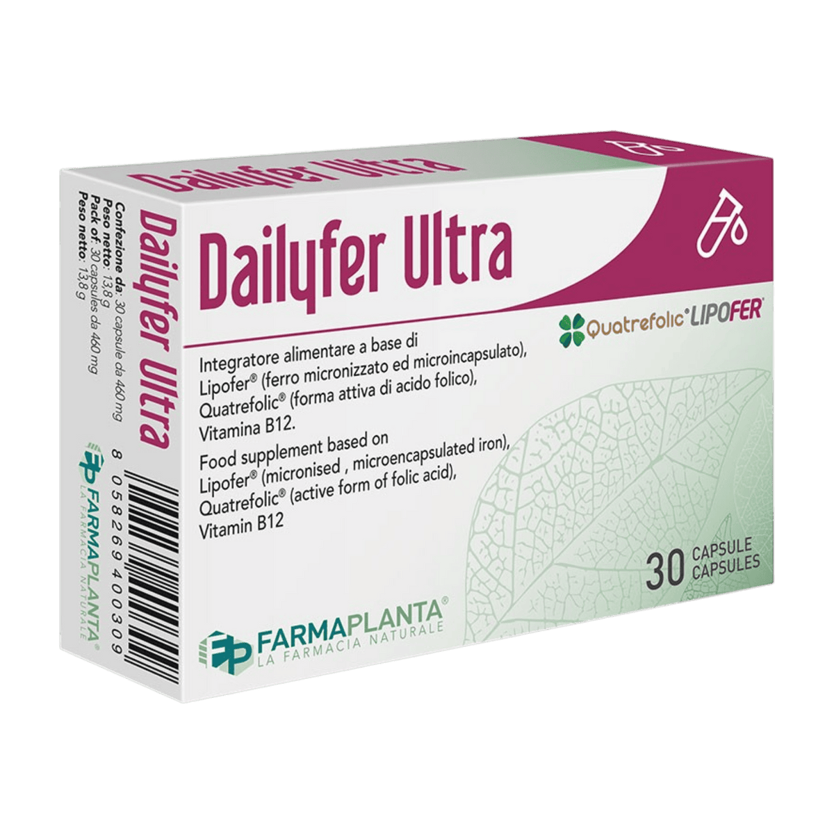 DAILYFER ULTRA SUPPLEMENT 30CAP