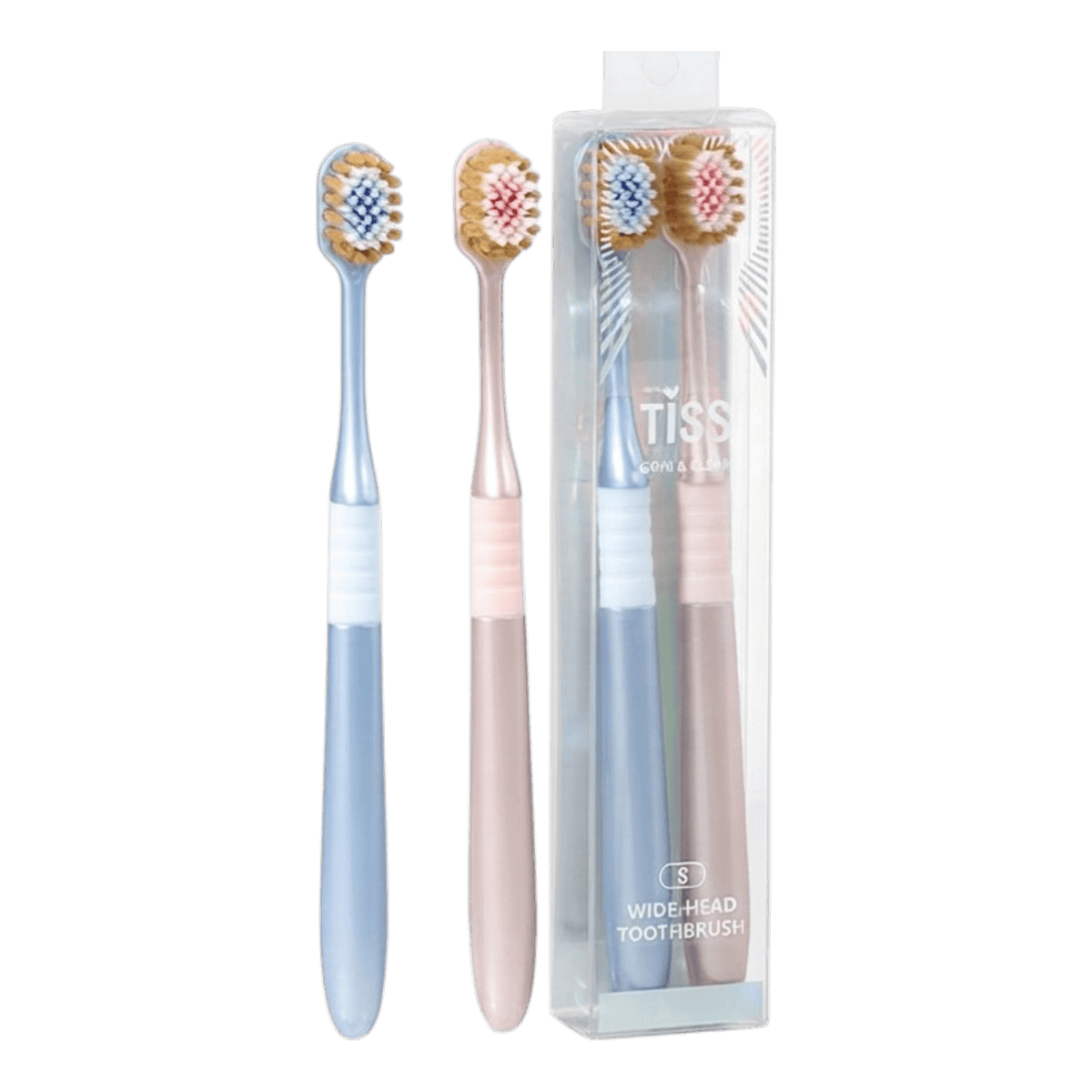 TOOTH BRUSH MIX PRO SOFT WIDE-HEAD 2PIC
