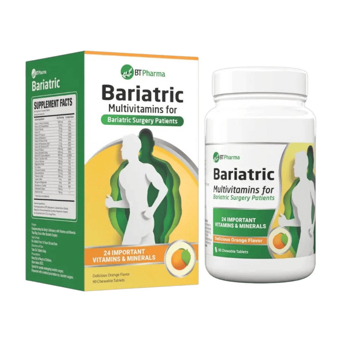 BT PHARMA BARIATRIC MULTIVITAMINS 90 CHEWS TAB