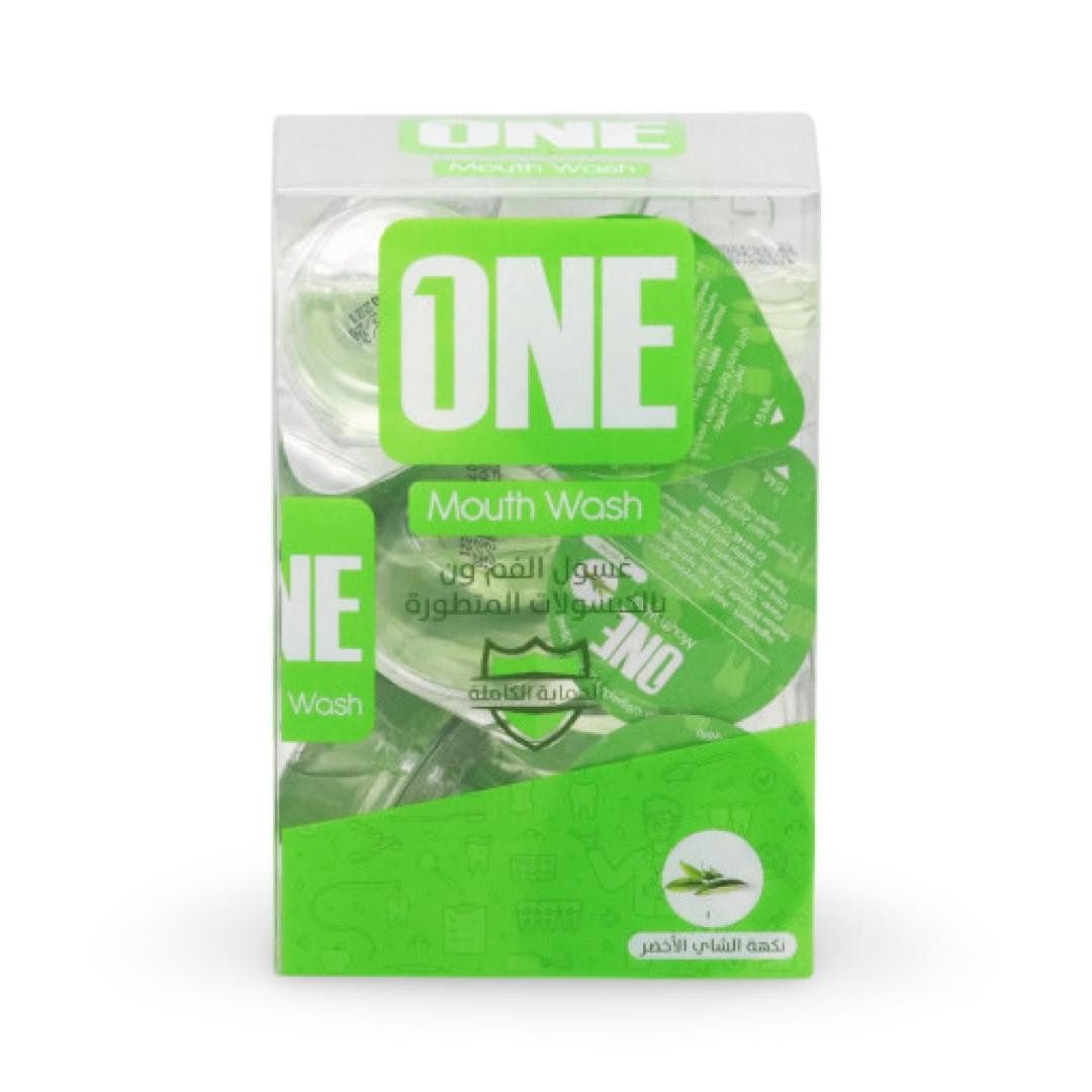 ONE MOUTHWASH GREEN TEA20 CAPSULES
