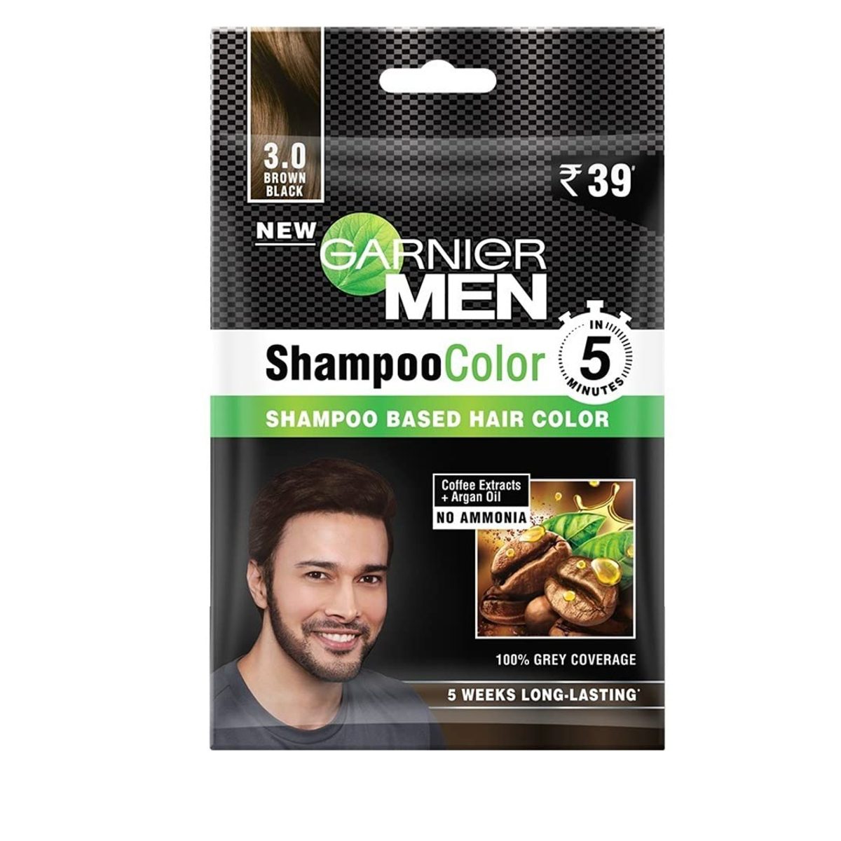 GARNIER SHAMPOO COLOR 3 BROWN 5 MIN