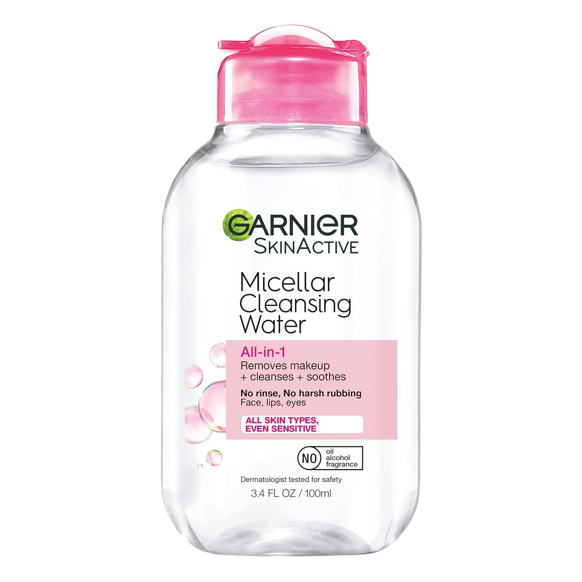 GARNIER MICELLAR CLEANSING WATER 100ML PINK