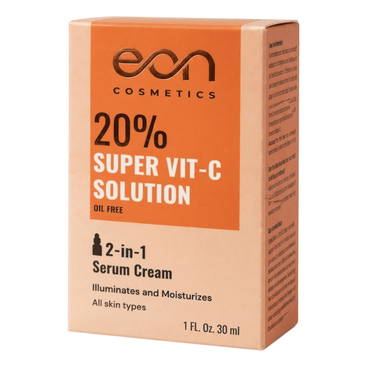 EON 20% SUPER VIT-C SOLUTION 2IN1 SERUM CREAM 30ML