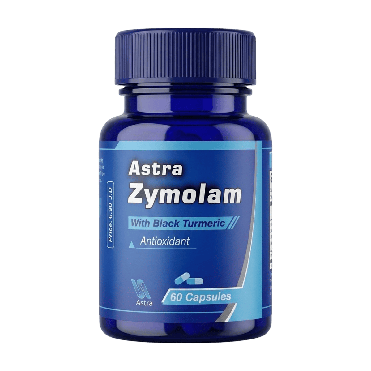 ASTRA ZYMOLAM WITH BLACK TURMERIC 60CAP