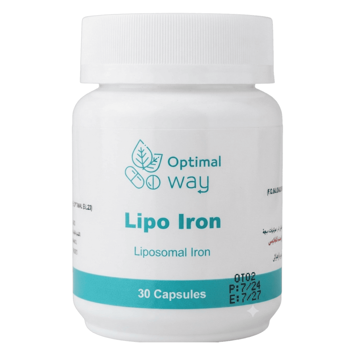 OPTIMAL WAY LIPO IRON 27MG 30CAP