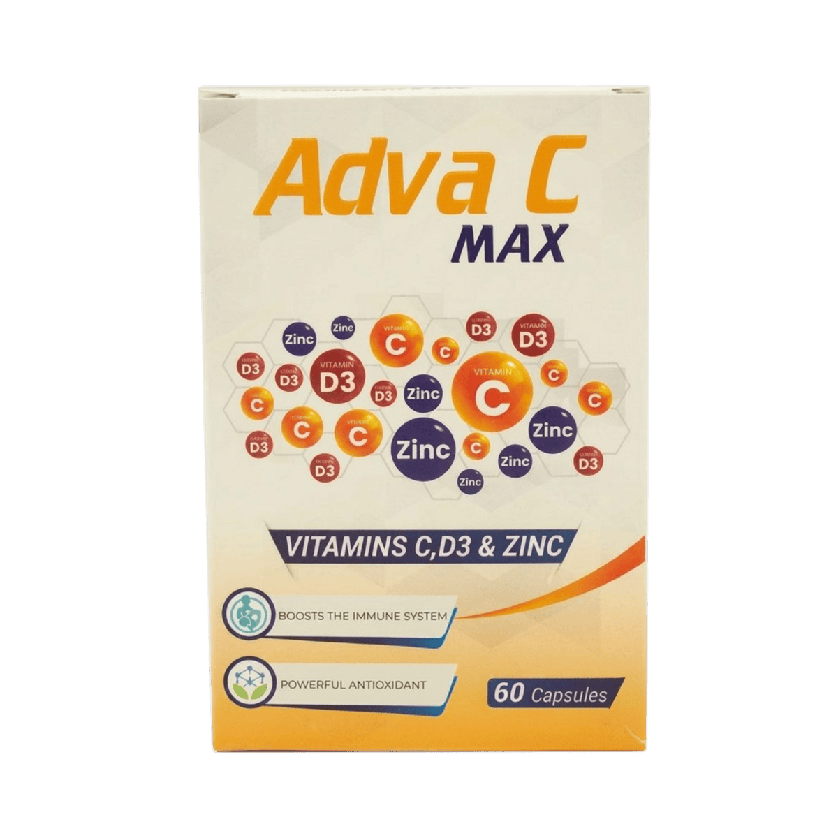 ADVA C MAX VITAMIS 60CAP