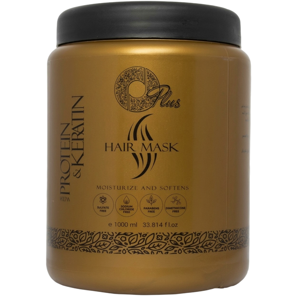 O PLUS HAIR MASK GOLD 1000ML