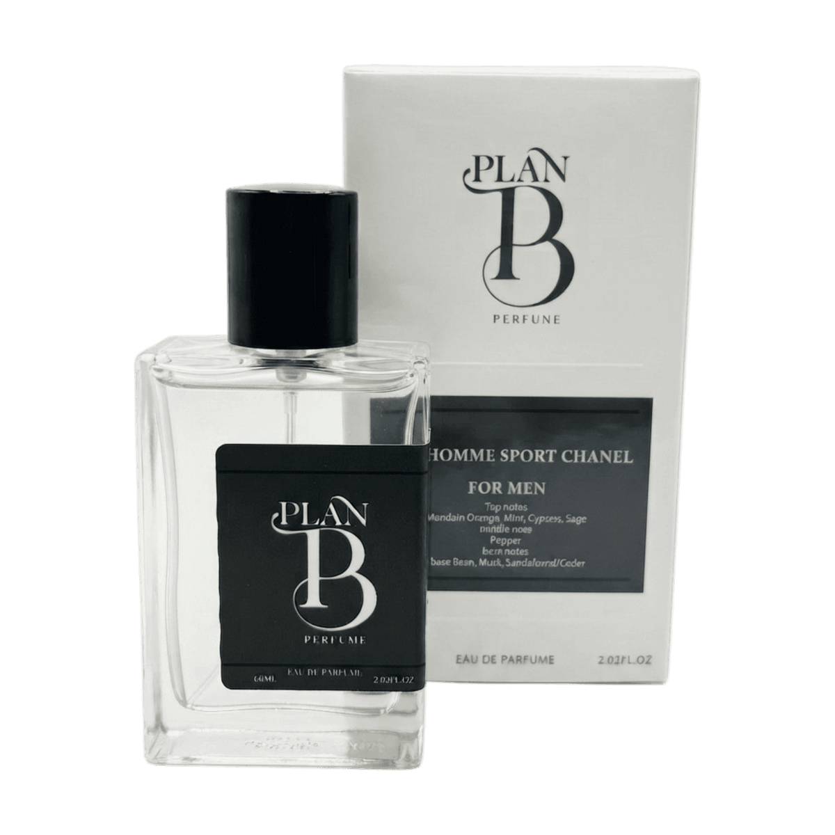 PLAN B ALURA HOMME SPORT CHANEL PERFUME 60ML FOR MEN
