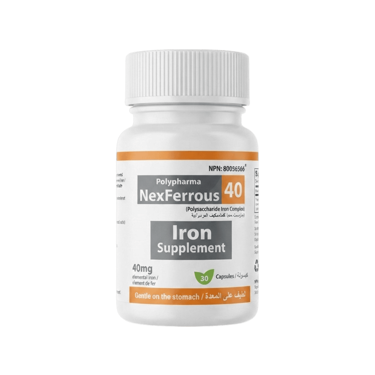 NEXFERROUS IRON 40MG 30CAP