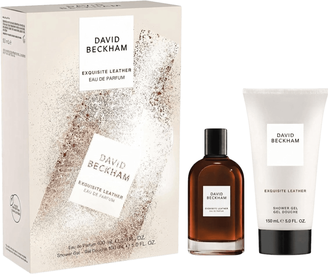DAVID BECKHAM EXQUISITE LEATHER EDP 100ML SET