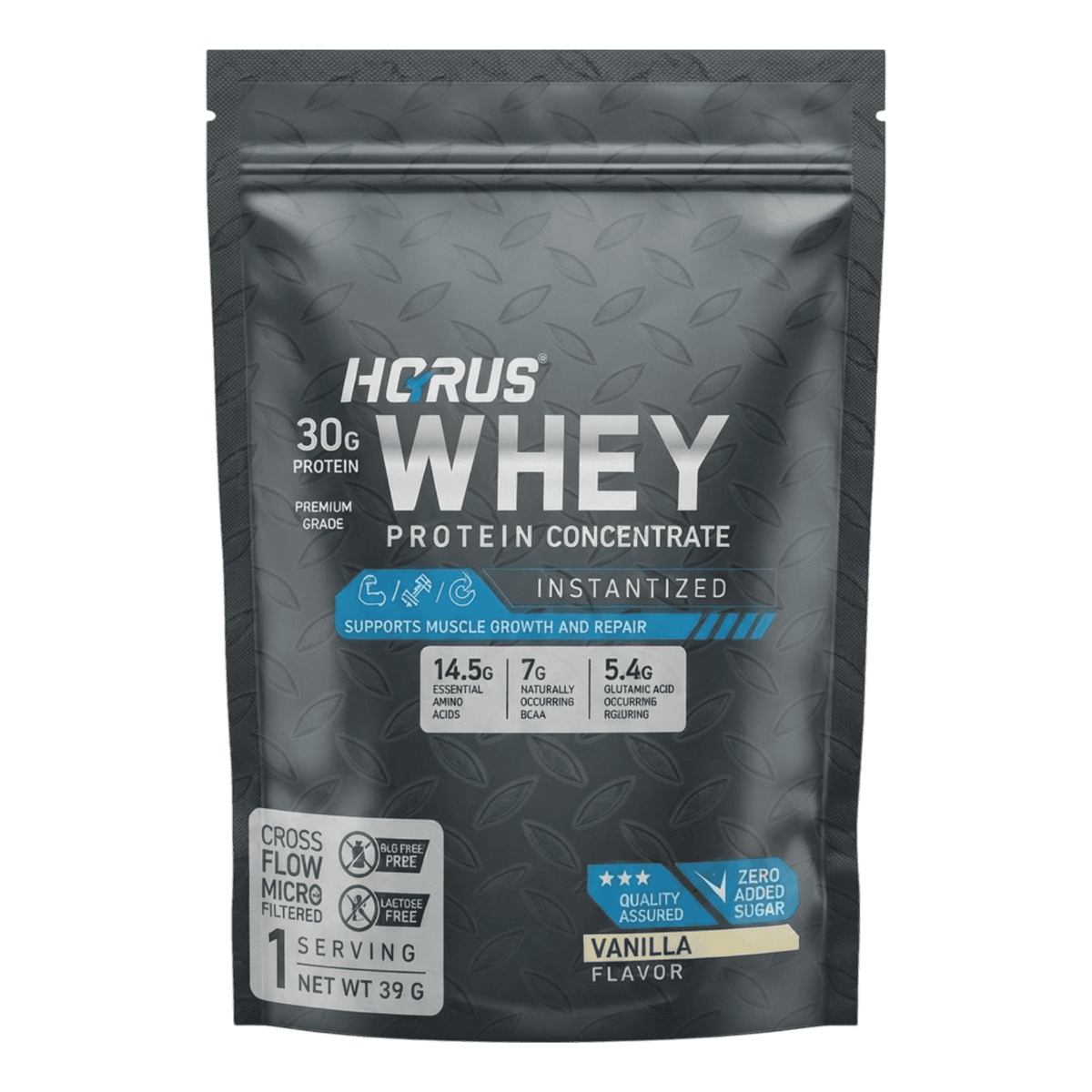HORUS WHEY PROTEIN CONCENTRATE VANILLA FLAVOR 39G