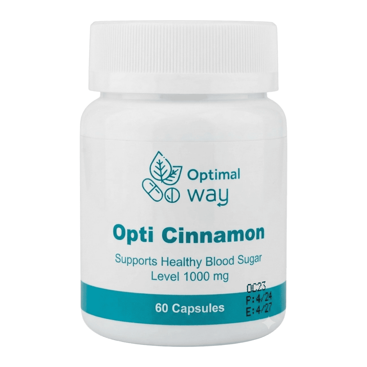 OPTIMAL WAY OPTI CINNAMON 1000MG 60CAP