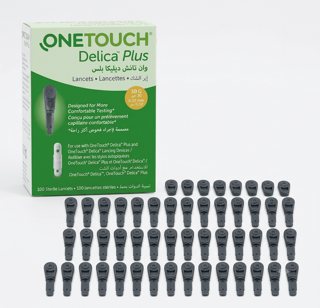 ONE TOUCH SELECT DELICA PLUS 30G 0.32MM 100 LANCET