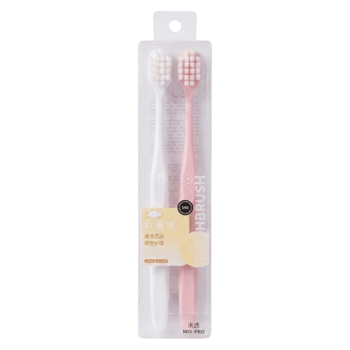 TOOTH BRUSH MIX PRO GRIN&CLEAR SOFT 2PIC