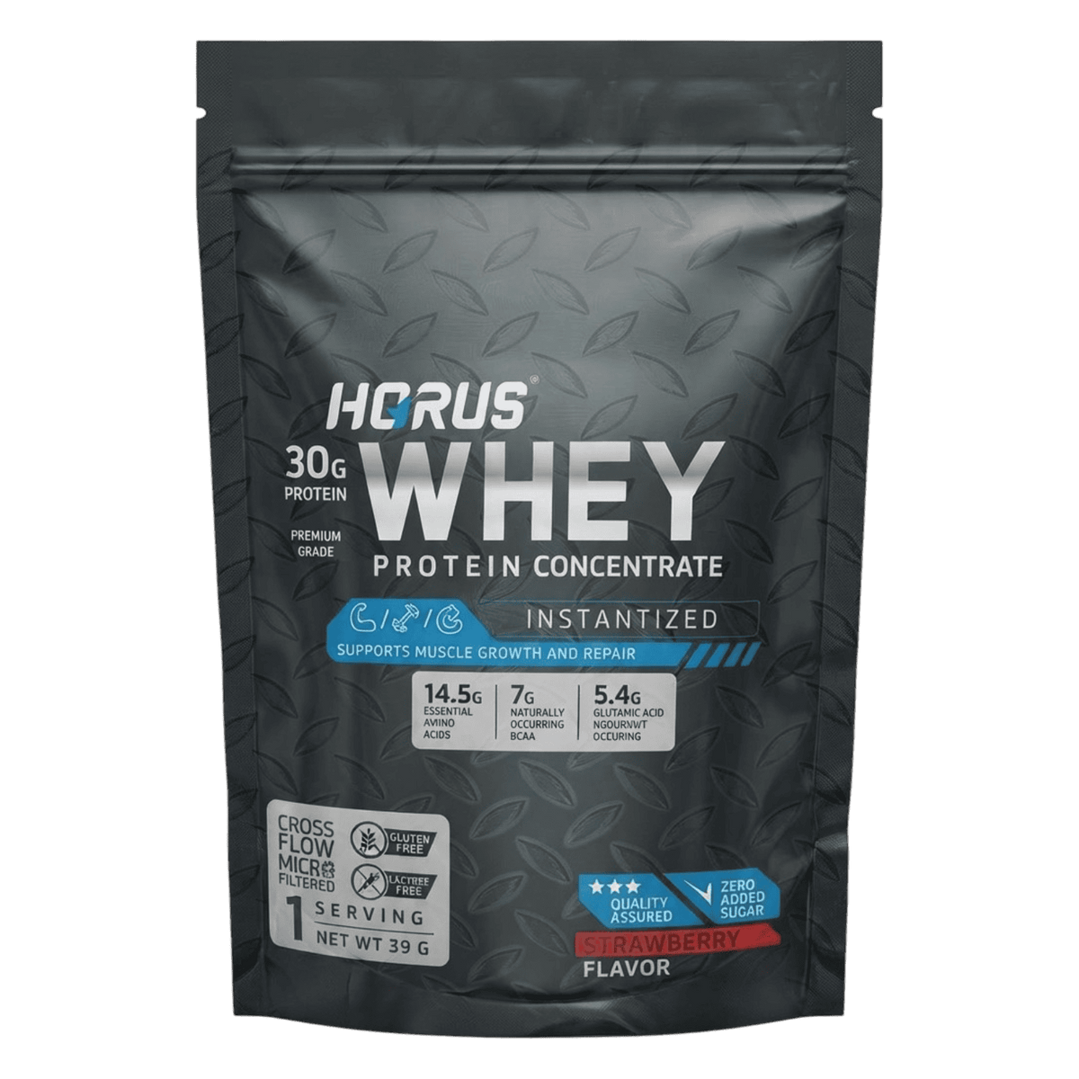 HORUS WHEY PROTEIN CONCENTRATE STRAWBERRY FLAVOR 39G