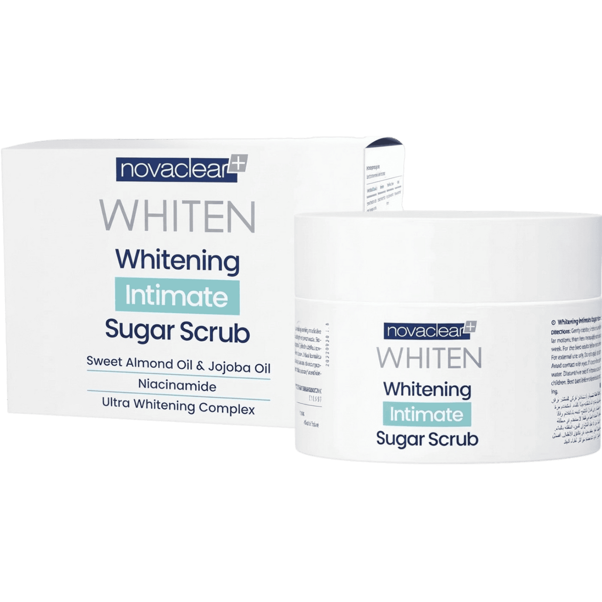 NOVACLEAR WHITEN INTIMATE SUGAR SCRUB 50ML