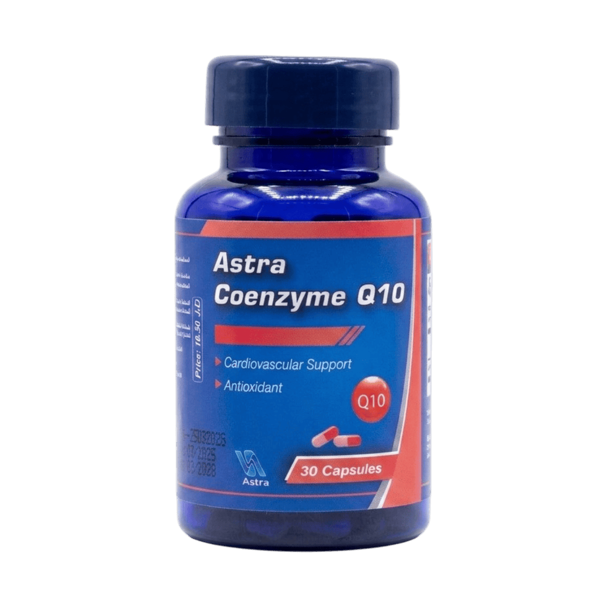 ASTRA COENZYME Q10 30CAP