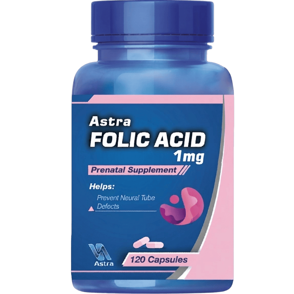 ASTRA FOLIC ACID 1MG 120TAB