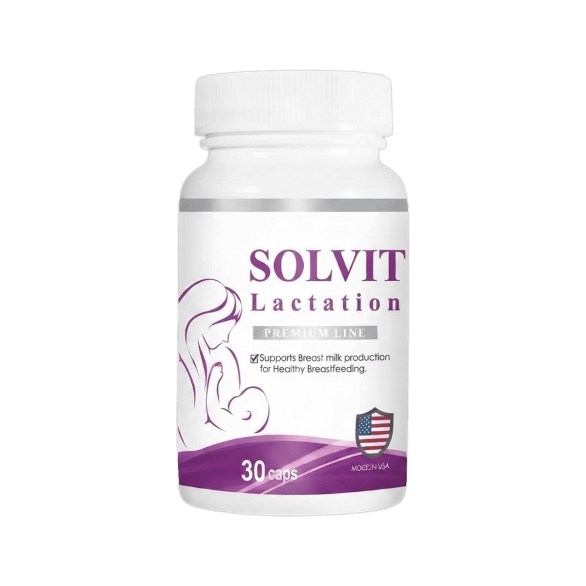 SOLVIT LACTATION 30CAP