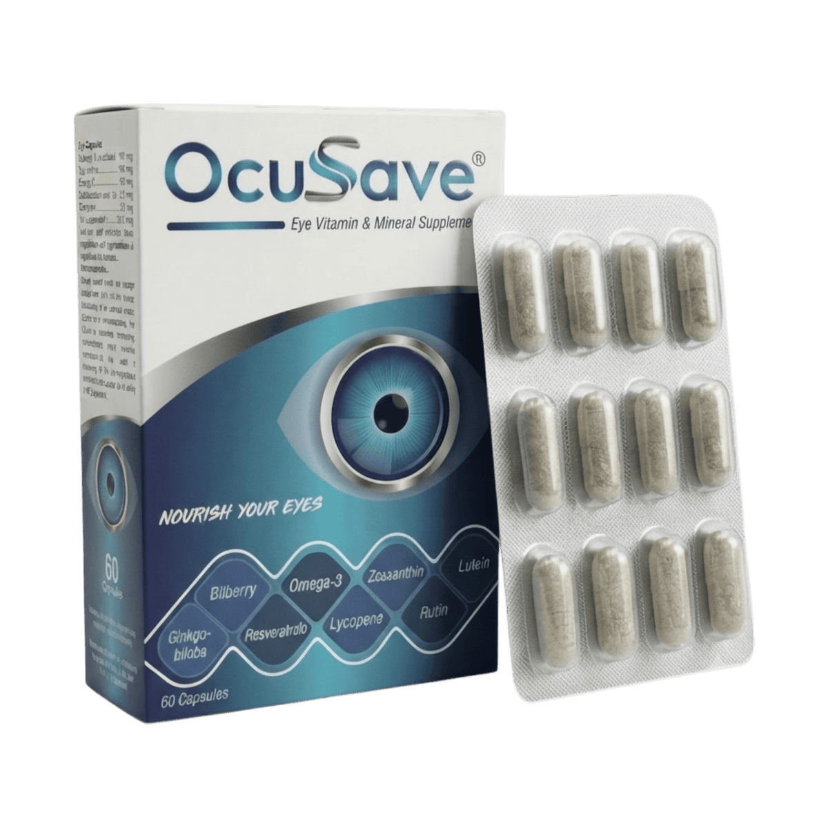 OCUSAVE EYE VITAMIN & MINERAL SUPPLEMENT 60CAP