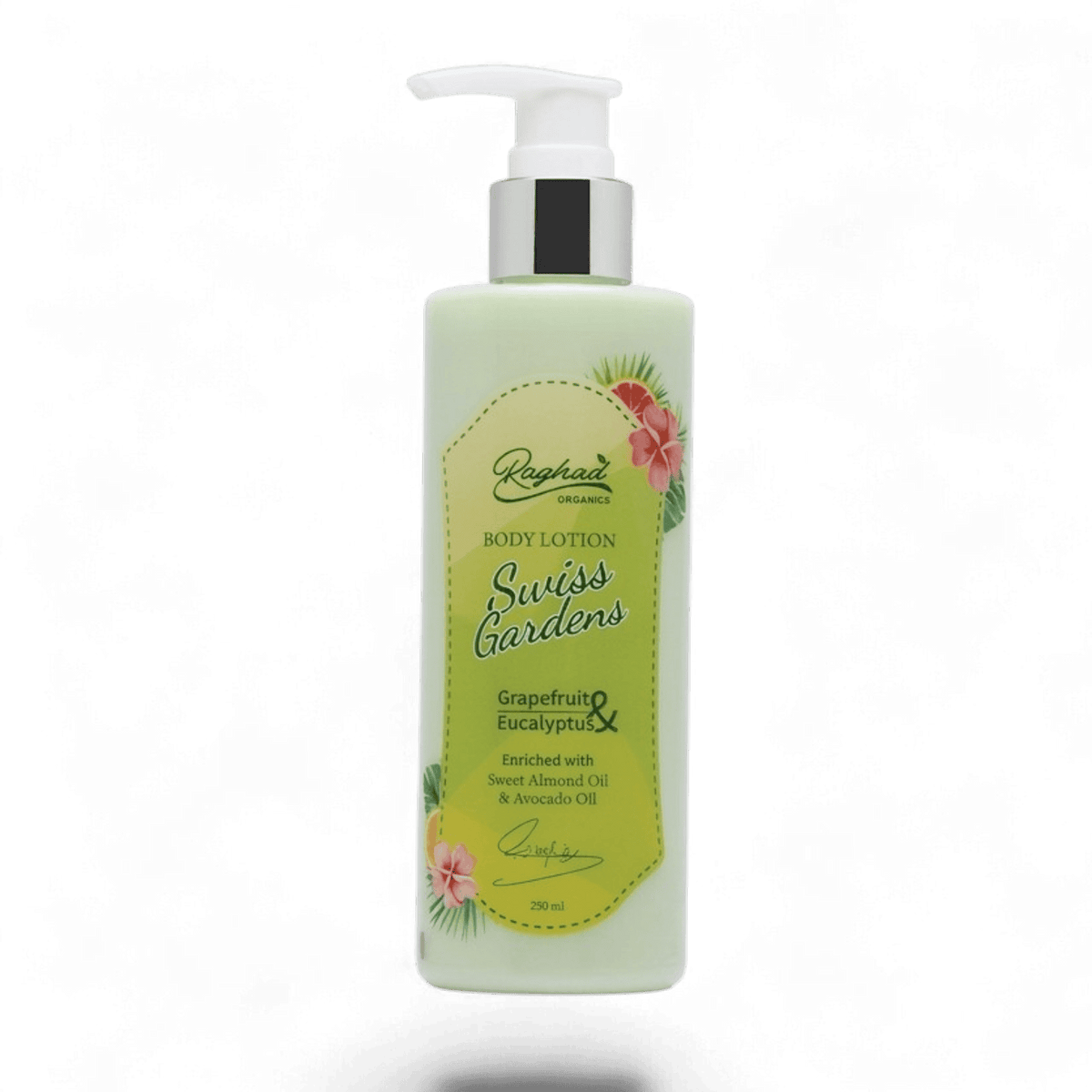 RAGHAD ORGANICS SWISS GARDENS BODY LOTION 250ML
