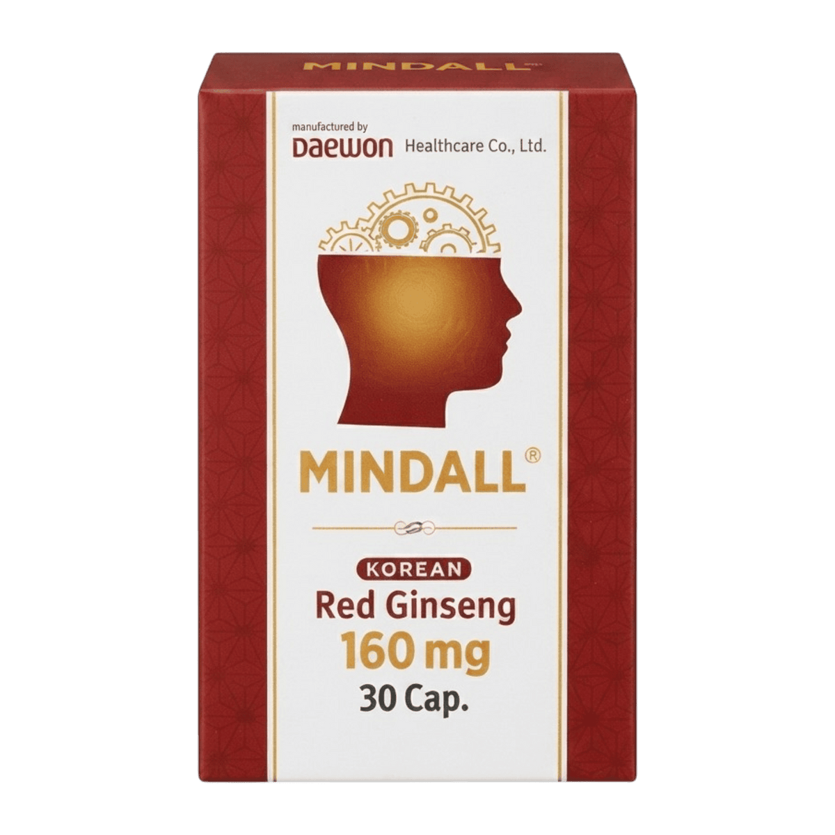 DAEWON MINDALL KOREAN RED GINSENG 160MG 30CAP