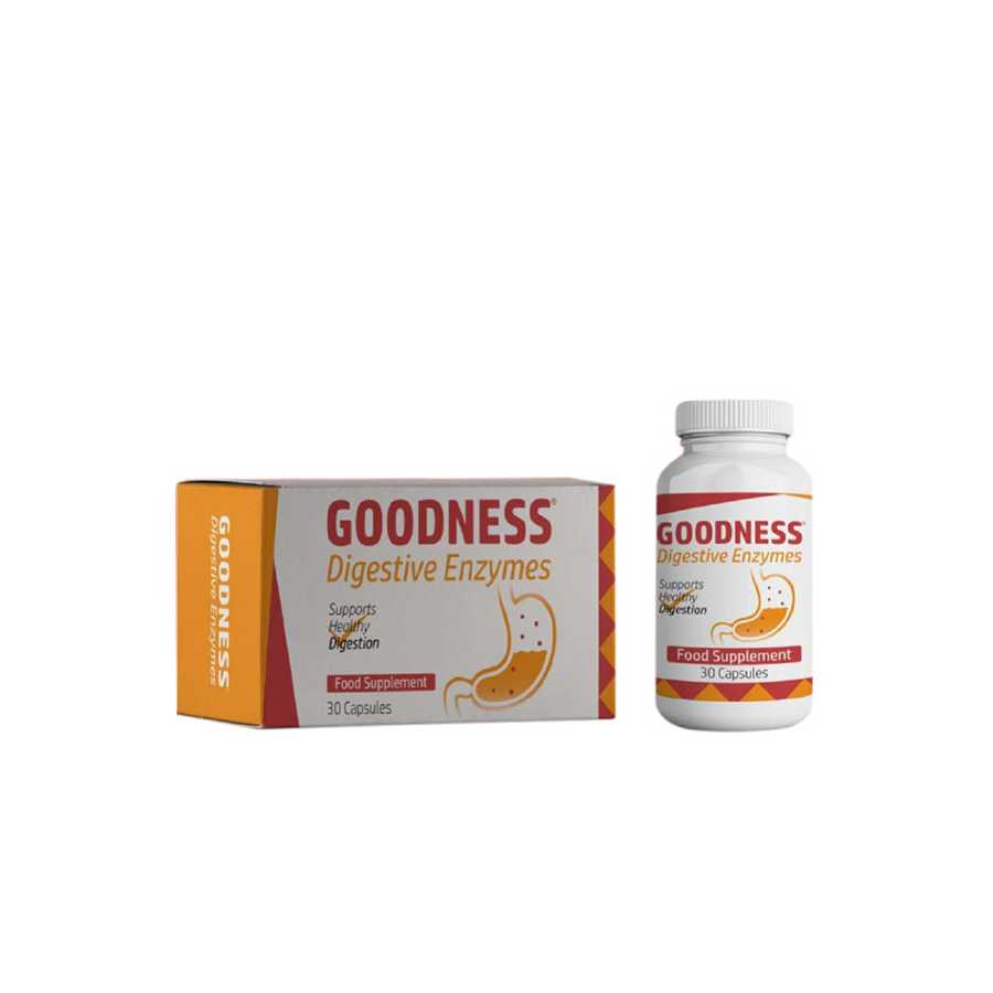GOODNESS DIGESTIVE ENZYMES 30CAP
