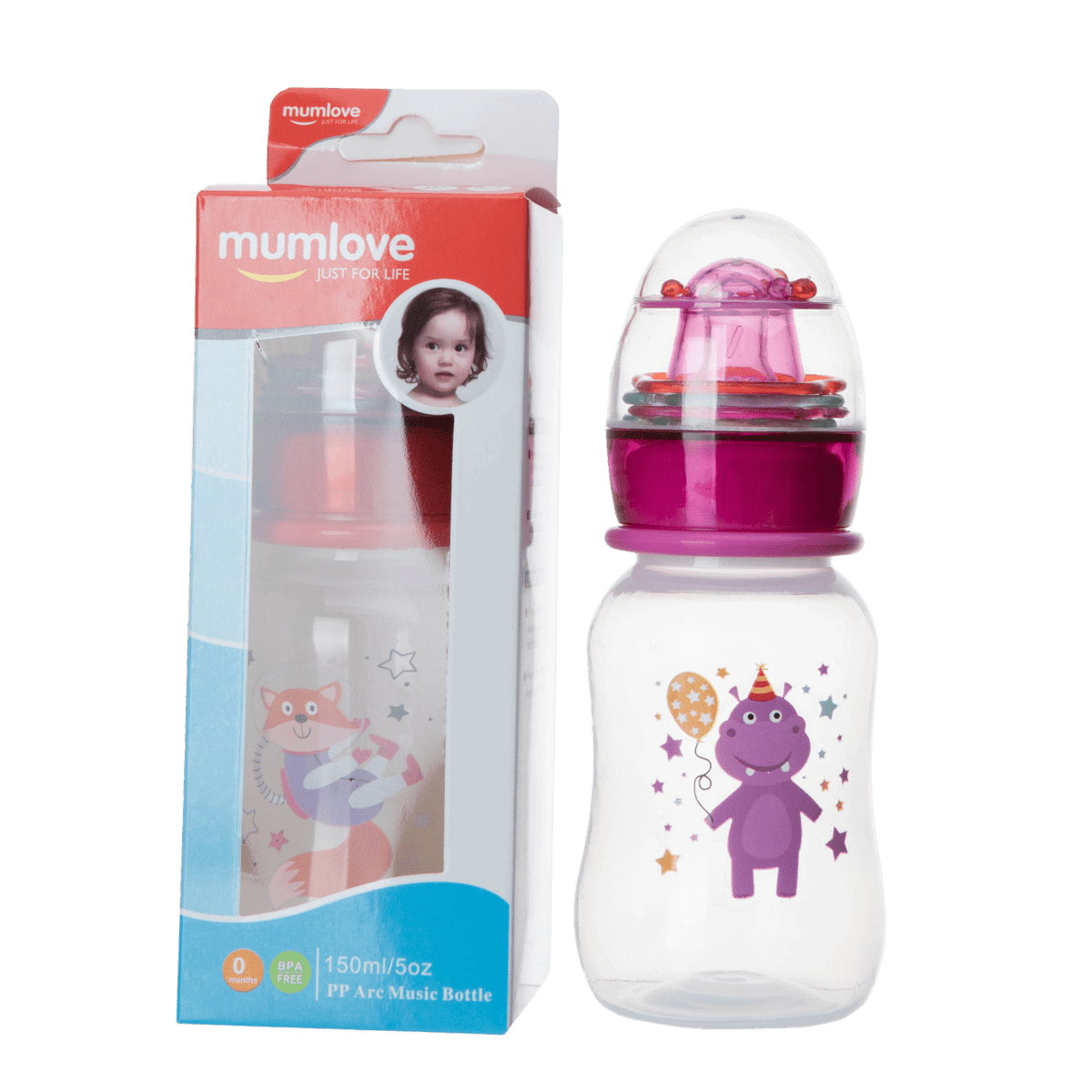 MUMLOVE MUSIC BOTTLE 150ML +0M