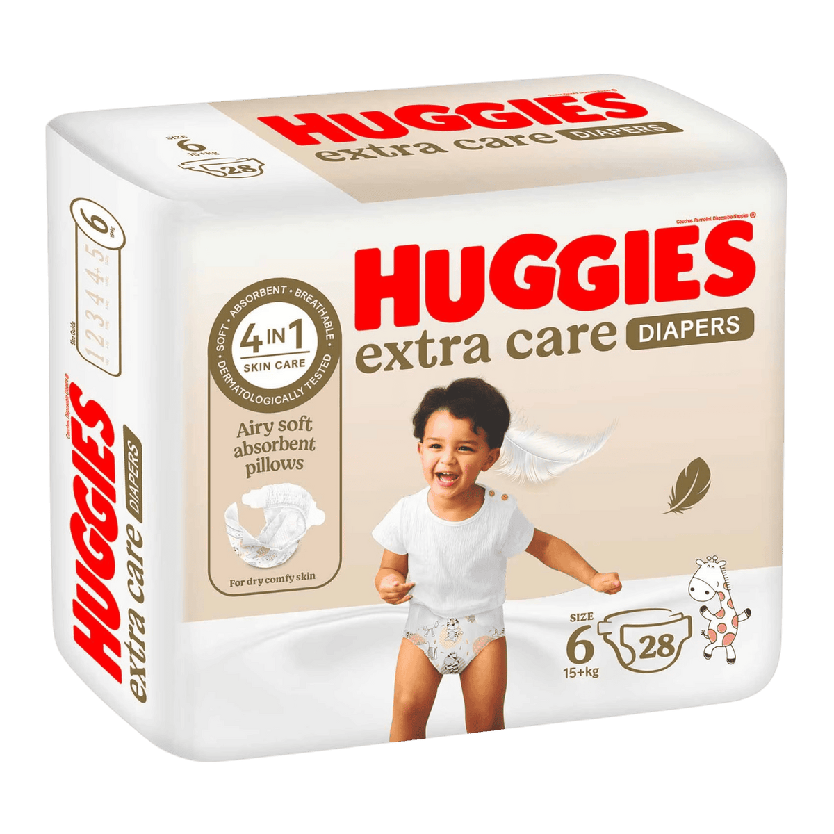HUGGIES 6 28 DIAPERS