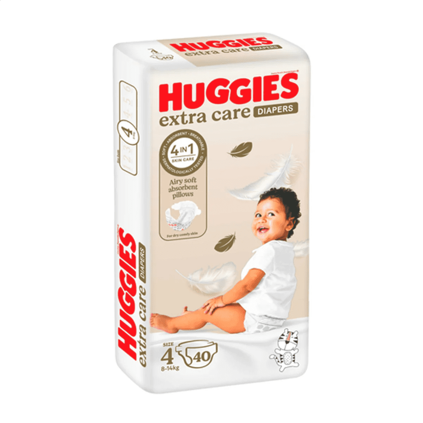 HUGGIES 4 40 DIAPERS