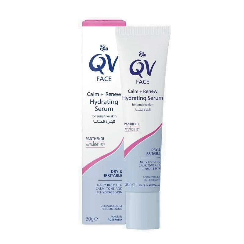 QV FACE CALM AND RENEW HYDRATING SERUM 30G