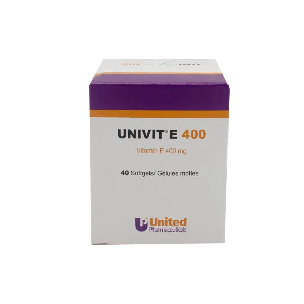 UNIVIT E 400MG 40CAP