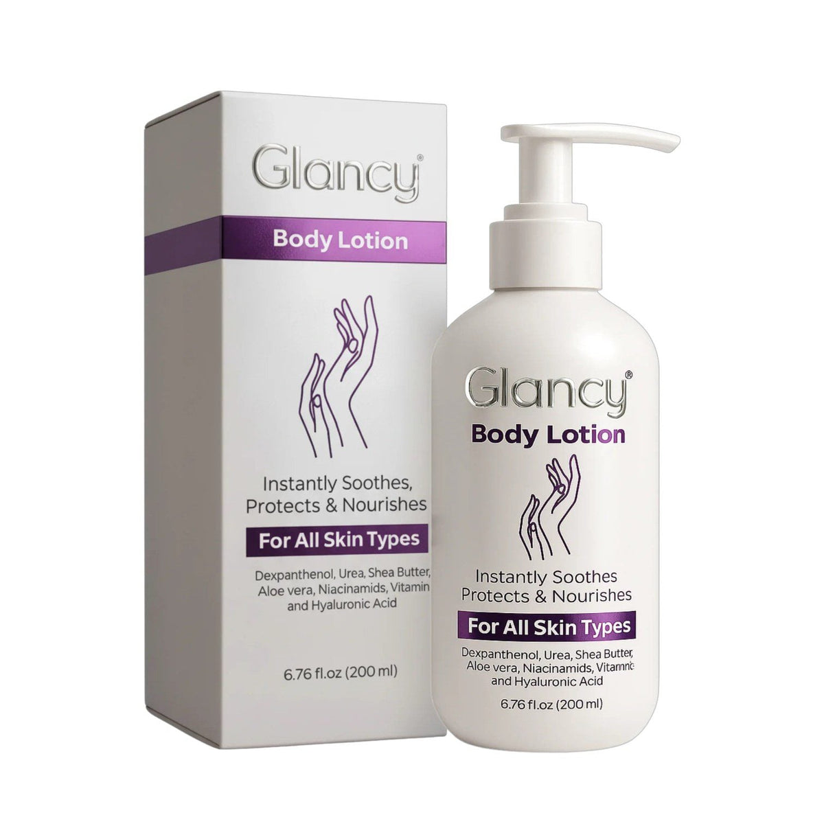 GLANCY BODY LOTION 200ML