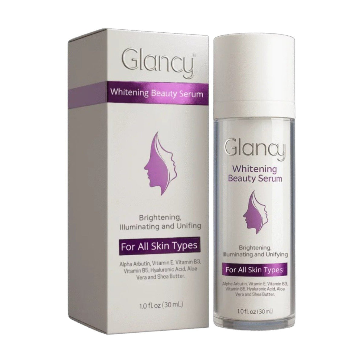 GLANCY WHITENING BEAUTY SERUM 30ML