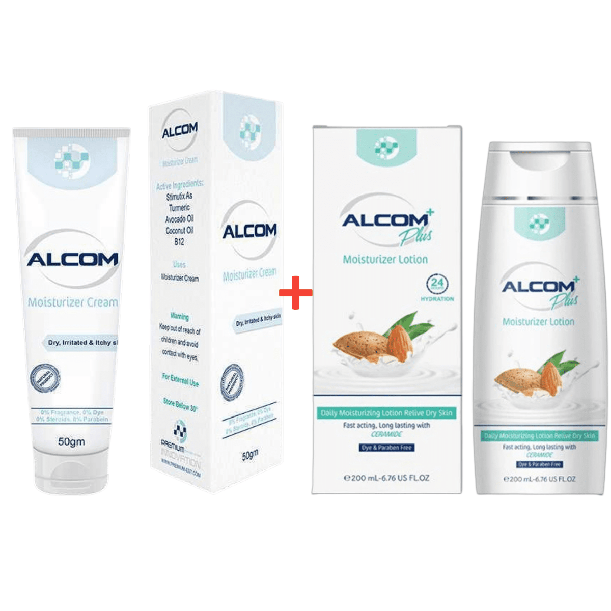 ALCOM OFFER PACKAGE LOTION 250ML+CREAM 50G