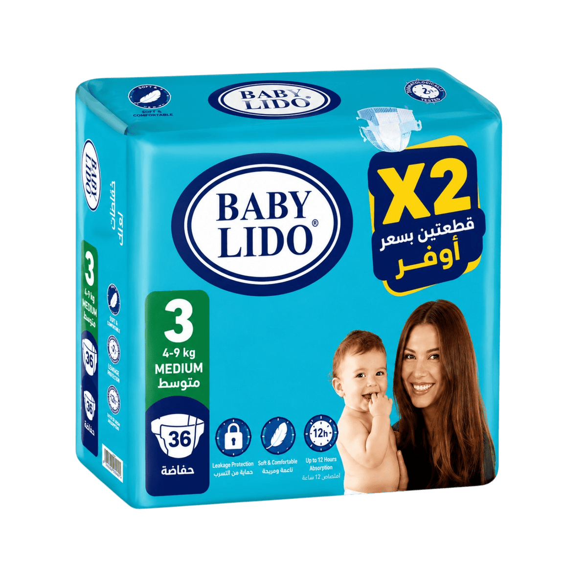 BABY LIDO 3 36 DIAPERS