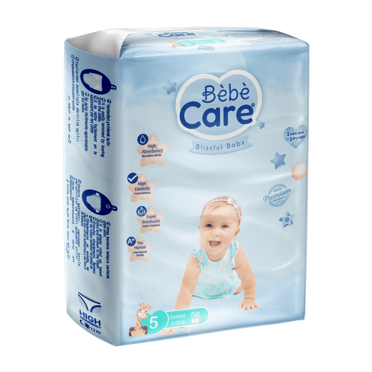 BABY CARE 5 56 DIAPERS