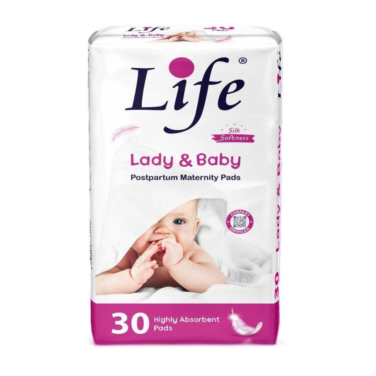 LIFE LADY & BABY 30PAD
