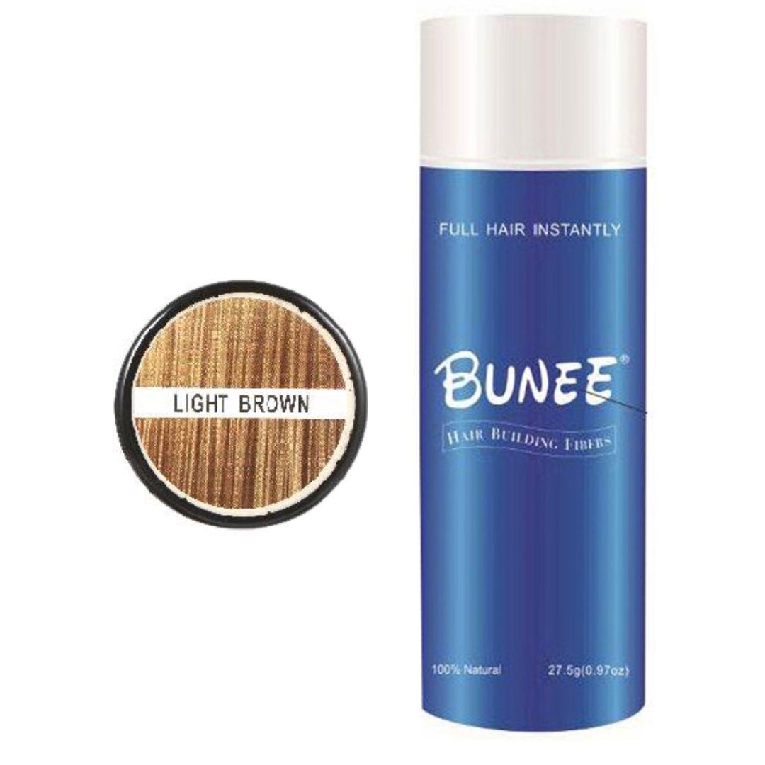 BUNEE HAIR BUILDING FIBERS - LIGHT BROWN