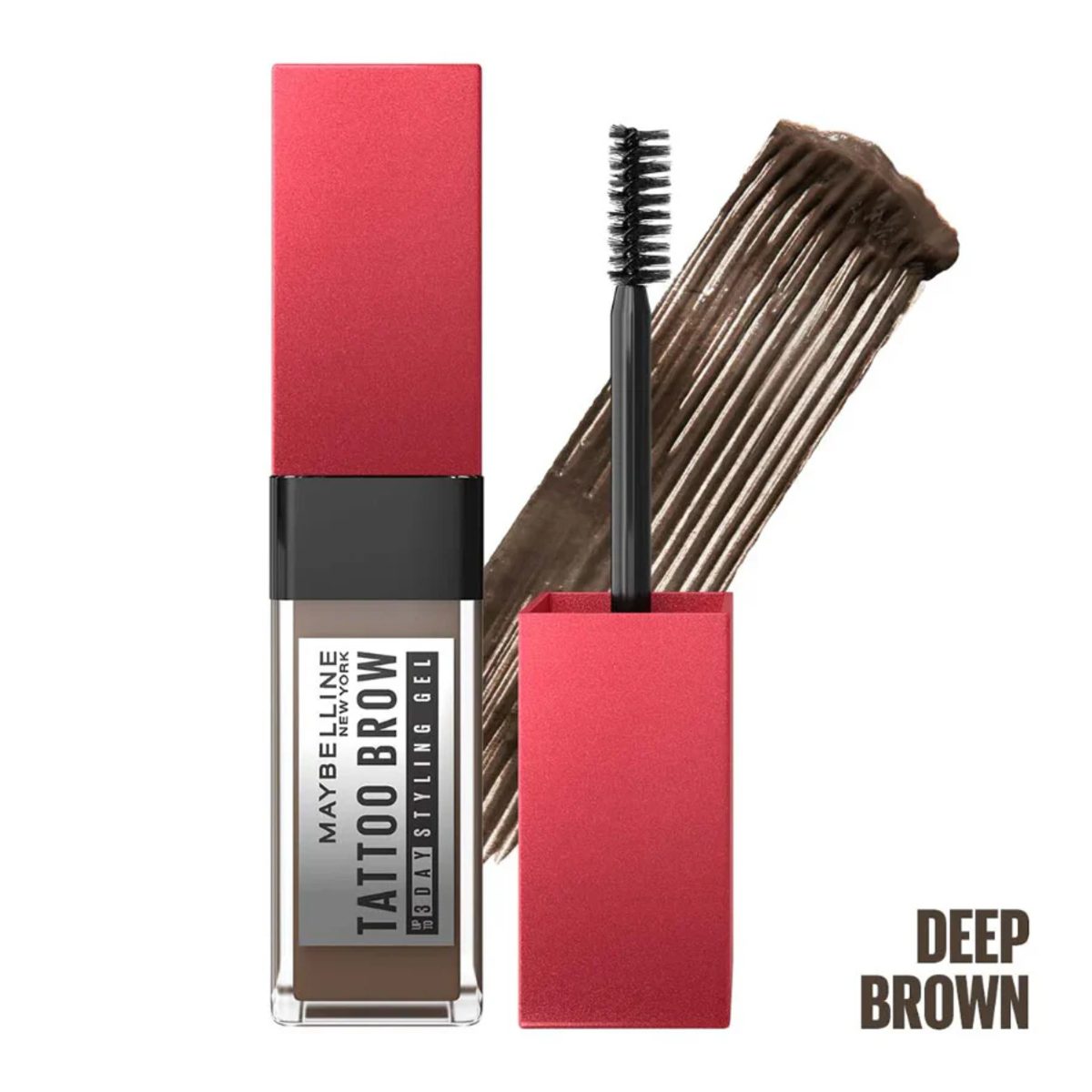 MEYBELLINE TATTOO BROW DEEP BROWN 3D GEL