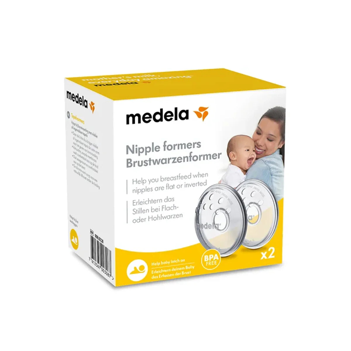 MEDELA NIPPLE FORMERS 2PCS
