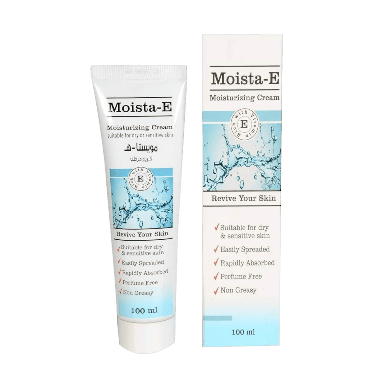 MOISTA-E MOISTURIZING CREAM 100ML