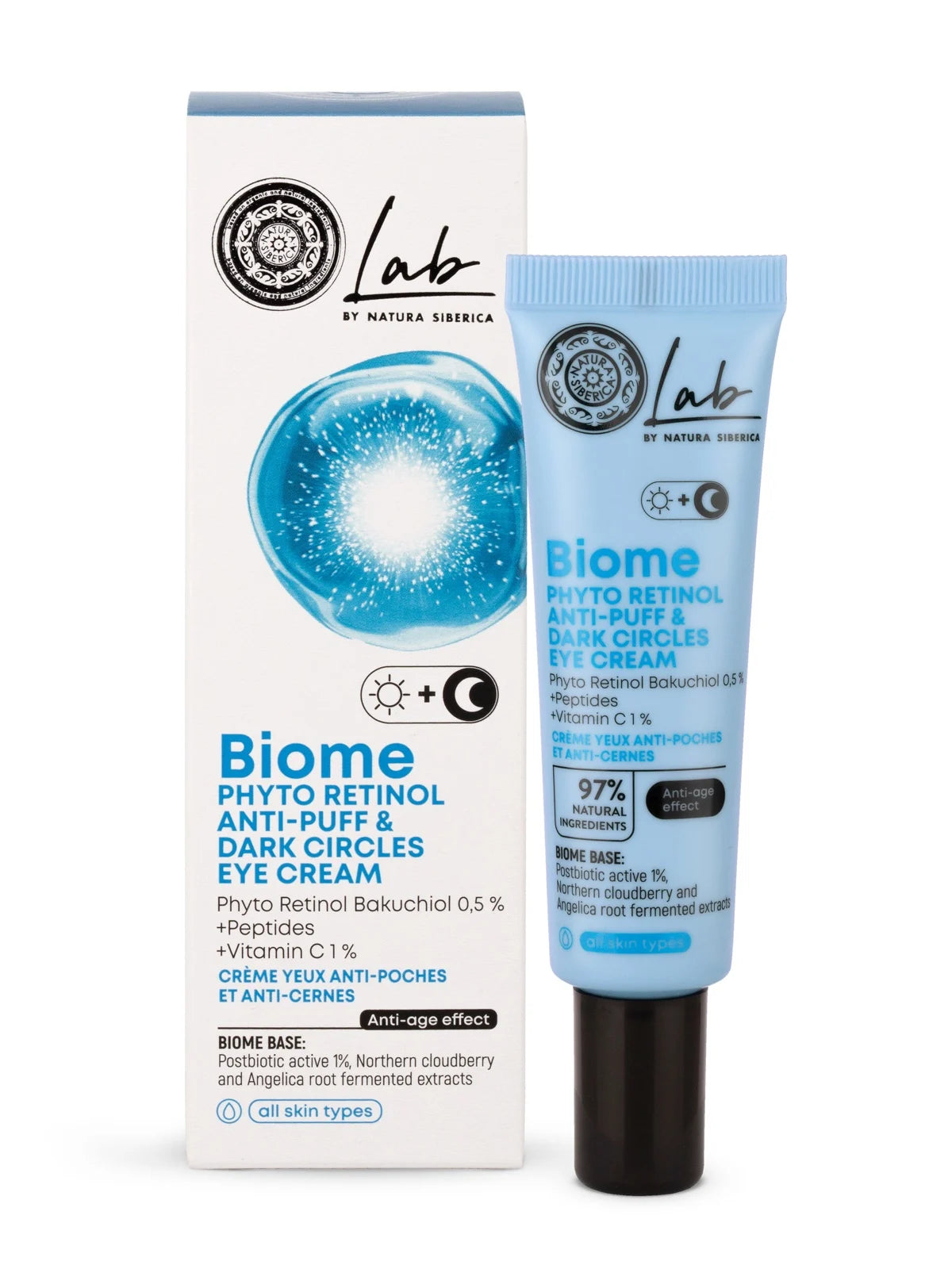 BEREZA SIBERICA LAB BIOME PHYTO RETINOL EYE CREAM 30ML