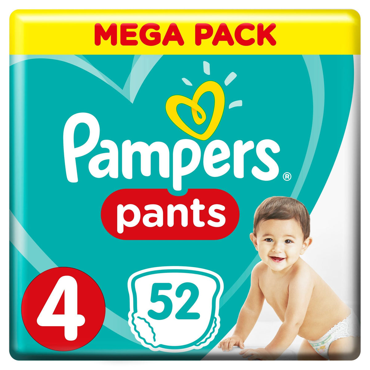 PAMPERS 4 PANTS 52 PANT اخضر