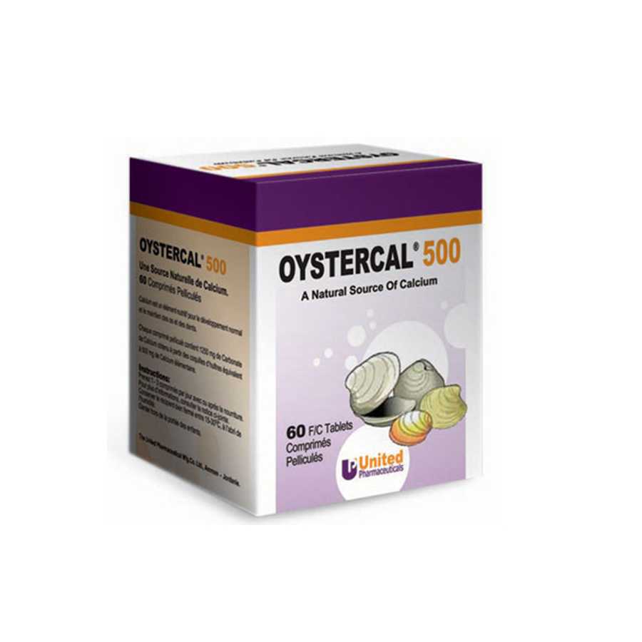 OYSTERCAL 500MG 60TAB