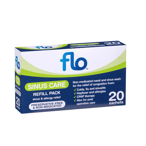 FLO SINUS CARE REFILL PACK 20 SACH