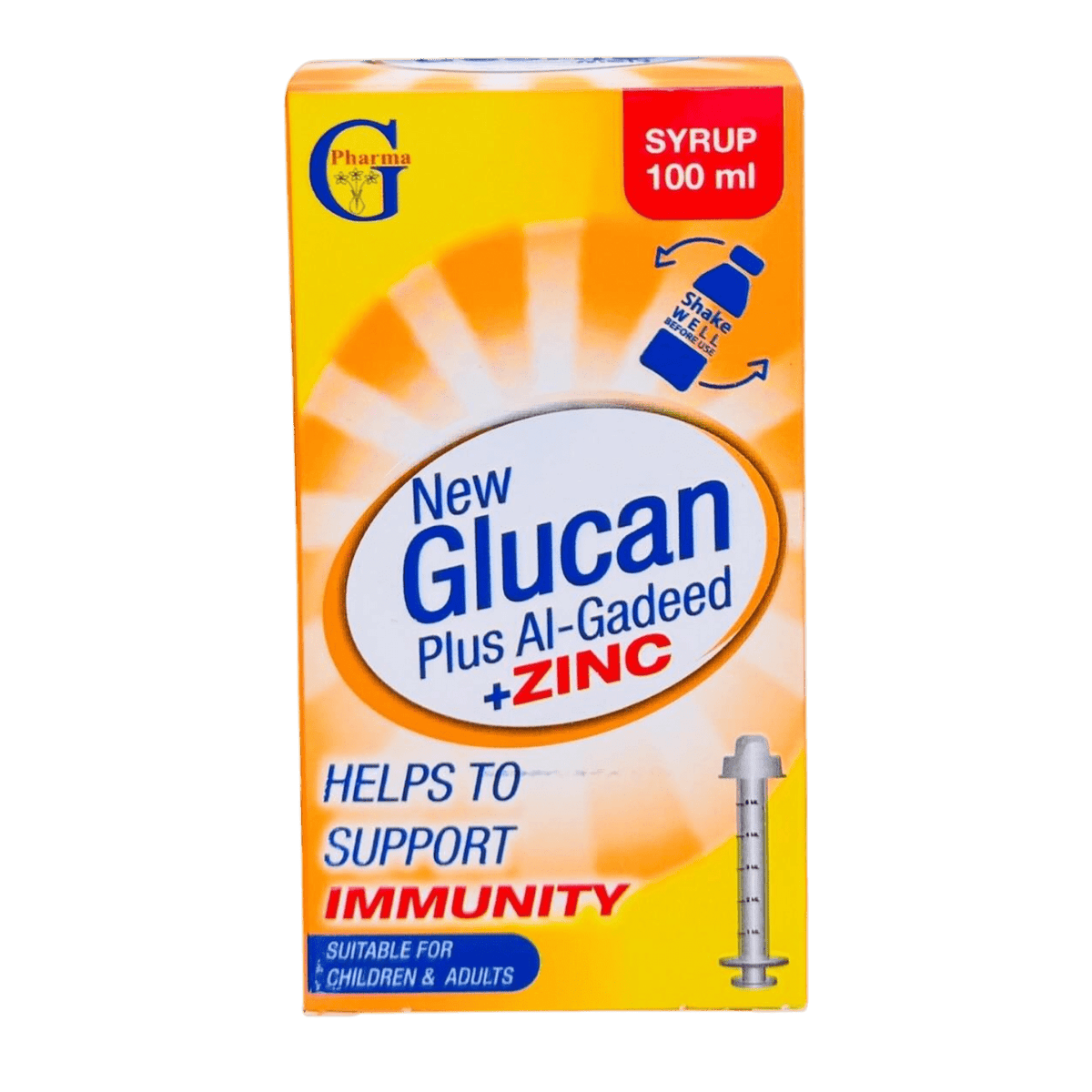 NEW GLUCAN PLUS ZINC 100ML
