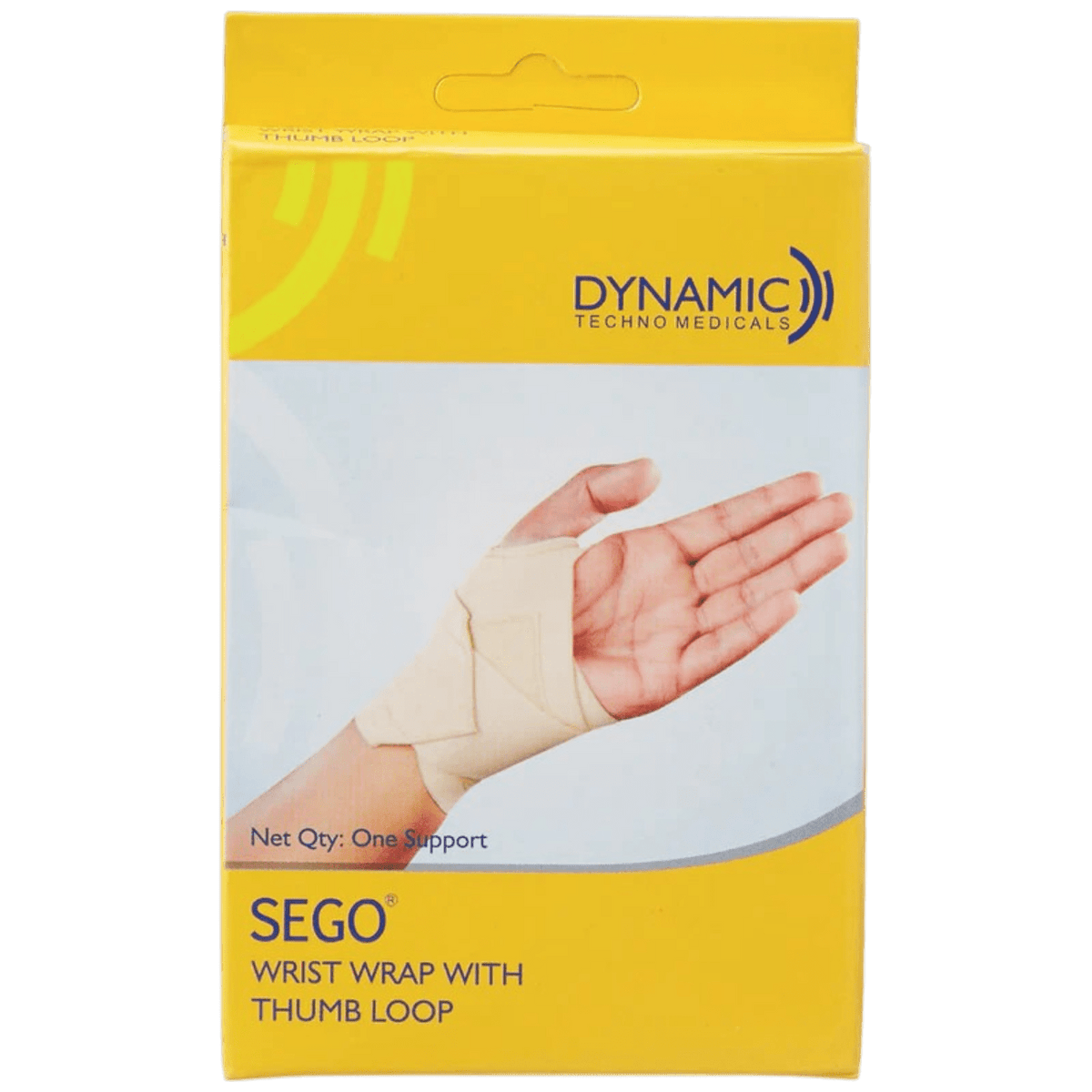 DYNAMIC SEGO WRIST WRAP WITH THUMB LOOP U (2918) رباط المعصم مع حلقة للإبهام
